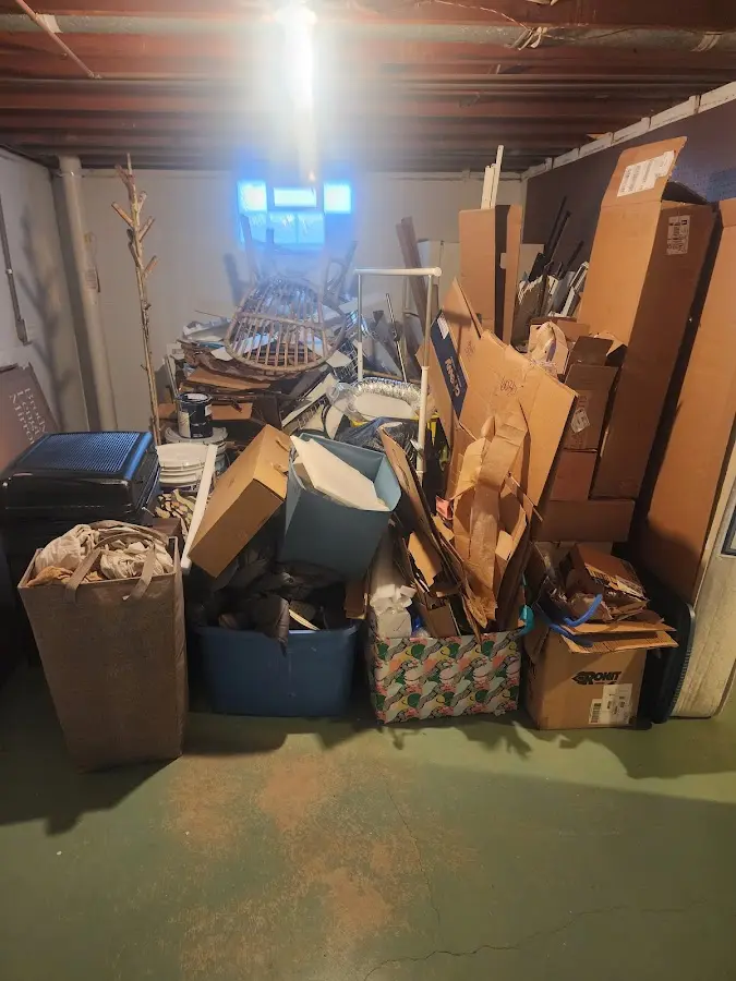 Roll-off dumpster container at job site for Construction Dumpster Rental in Dodge City